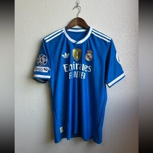 Real Madrid 2025/26 Third Jersey - Mbappe - UCL Patch
